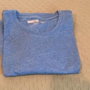 Men's Short Sleeve Crew Neck T-Shirt in Sky Blue.  C